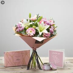 Mothers Day Pastels Hand-tied Gift Set