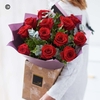 Luxury Dozen Large-headed Red Roses