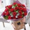 Valentine's 18 Red Rose  Bouquet