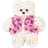 Teddy bear tribute pink