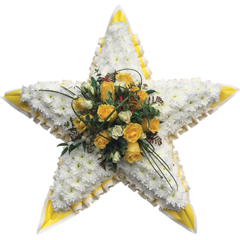Star Tribute in Yellow and White