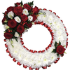 Based Wreath in Red